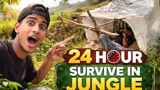 24 Hour Survive In Jungle | Sfalex Vlog