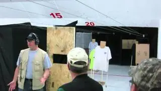MVI 1899 Walkthrough Stage 2 IDPA Match, Shooter's Retreat Litchfield IL 3/22/2016