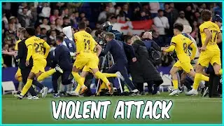 Violent Attack on Barcelona Players During Laliga Celebration