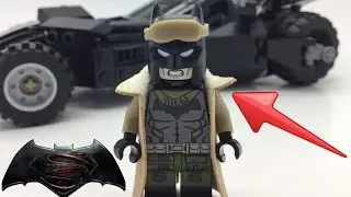 Lego Custom Batman Vs. Superman Minifigure Review!