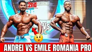 Andrei Deiu Vs Emile At Romania pro 2O25 Men'sPhysique Top-2 Compression 