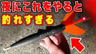 夜に遠投カゴ釣りをやると○○が釣れすぎた。アジュール舞子の夜釣りがヤバい！！！
