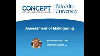 Assessment of Malingering | Self-paced training program with Dr. Barry Rosenfeld