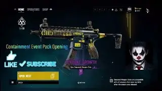 rainbow six containment Event Pack opening
