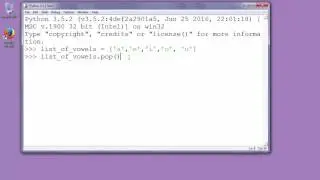 How to remove last object from a list in Python - Example  ( pop() function)