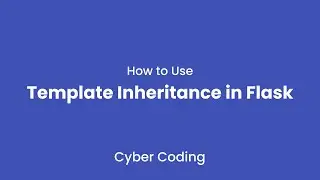Flask Tutorial #4 - Template Inheritance in Flask