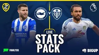 The Stats Pack: Brighton V Leeds Match Preview