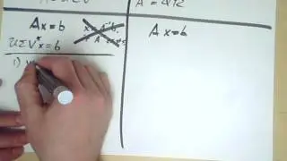 Scientific Computing 17 -- Solving systems with SVD and QR