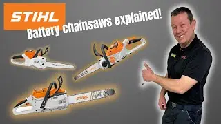 Do Stihl Battery Chainsaws stack versus petrol? WATCH NOW and find out! Battery chainsaws explained