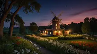 Rural Beauty: A Charming Cottage and Historic Windmill for one hour