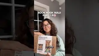 book nook build part 1 📖🌸 getting the train built! #booknook #bookshelf #bookaesthetic #hobbies