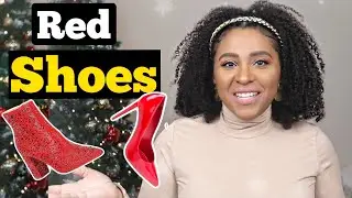 👠FESTIVE RED SHOES FOR THE HOLIDAY SEASON