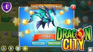 Conquista do Drag&atilde;o Nessy-Evolu&ccedil;&otilde;es e Treinamentos-KamiDC-13/04/2016