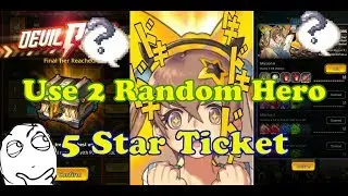 Destiny Child Global Use Two 5 🌟 Hero Random ticket !!