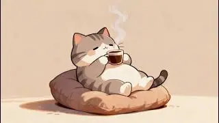 Lofi Cat at Midnight 🌙 Chill Lofi Beats to Calm Your Mind & Sleep Better