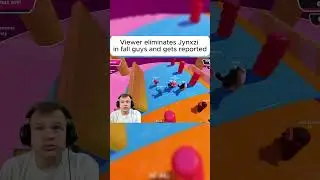 Viewer shows him trolling Jynxzi in fall guys #rainbowsixsiege  #gaming #trending #twitch  #funny