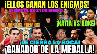 AVANCE CAP. 99 GANADOR DE LA MEDALLA VARONIL Y ENIGMAS MIÉRCOLES 21 DE ENERO EXATLÓN MÉXICO #exatlón