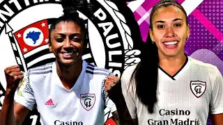 ZAGUEIRA ANTÔNIA CHEGANDO! KEROLIN ATACANTE! MERCADO da BOLA CORINTHIANS FUTEBOL FEMININO