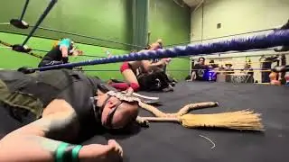 Jensen wins the 24/7 anywhere championship- Halloween show, Quality Wrestling