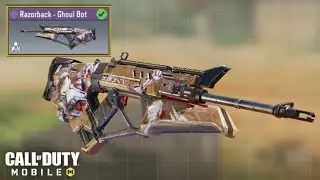 *NEW* Razorback - Ghoul Bot from Seasonal Events | CODM Gameplay