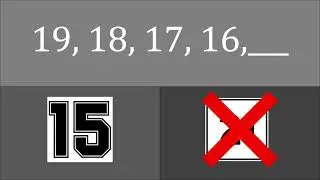 What Number Comes Next  - Numbers 20 to 0 Descending