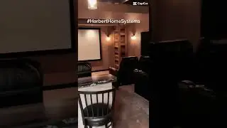 Rustic Home Theater