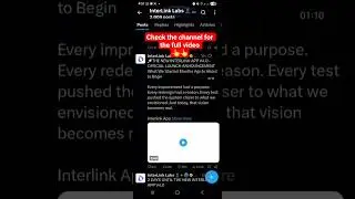 Interlink Network Wallet Connect Live | Interlink Network New Update | #interlink #crypto