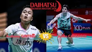 Anthony GINTING vs Magnus Julien CARRAGGI | MS INDONESIA MASTERS 2026