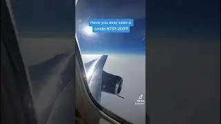 Visit a B737-200 Combi Mid-Flight! #short #nolinor