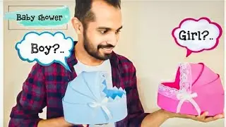 How To Make a Baby Shower Cradle Quick and simple