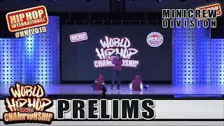 M Pros - Trinidad & Tobago (MiniCrew) | HHI 2019 World Hip Hop Dance Championship Prelims