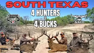 South Texas Hunt Video - 4 Bucks - Join us Next Year!