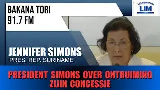 BT DONDERDAG 12 FEB 2026 || PRESIDENT SIMONS OVER ONTRUIMING ZIJIN CONCESSIE