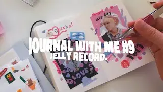 journal with me #8 I’m running out of stickers help | jelly record.