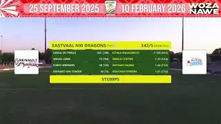 CSA Division 1: 4-Day Series | Eastvaal Renault Dragons vs Momentum Multiply Titans - Day 1  2025/26
