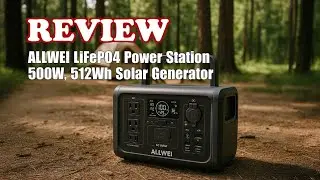 ALLWEI 500W LiFePO4 Portable Power Station - Review 2025