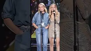 Jackie Evancho and Joni Mitchell singing a duet.