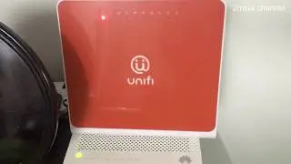 TM Unifi Fibre Optic Netis Huawei Modem Router Start Up Operating Condition