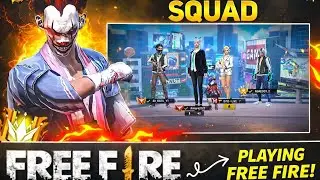 New Free Fire Video With My Squad Gameplay 