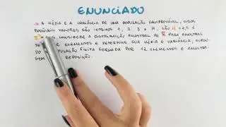 Estatística - Distribuição Amostral da Média - Exercício