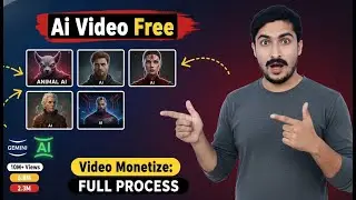 How I Create VIRAL AI Videos Free & Unlimited | Full Course | AI Video Kaise Banaye#capcut #aivideo