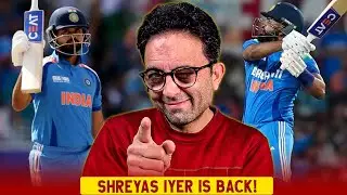 Shreyas Iyer is Back | Team India squad for T20I series against New Zealand 🇮🇳🏏