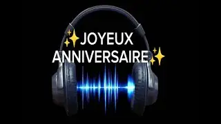 Carte Musicale |JOYEUX ANNIVERSAIRE✨️🎧🎁🎶 La carte virtuelle qui fait l'unanimité | HAPPY BIRTHDAY 