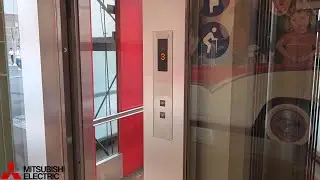 Last video of 2025! 1X 2004 Mitsubishi Elevator at Universal Citywalk shopping Mall