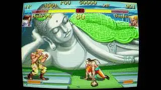 'Ayutthaya Daybreak' Sagat SF2 Stage (CPS2 ver) palmod by ‪@Crayfis‬