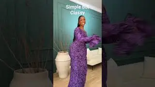 Simple but Classy Ankara Gown Style #ankaragownstyles #ankara #fashion #Africanstylecatalogue