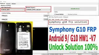 Symphony G10 FRP Unlock Solution By Cm2 100%