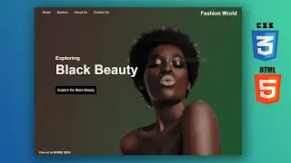 Website Landing Page Tutorial in HTML & CSS (2020)