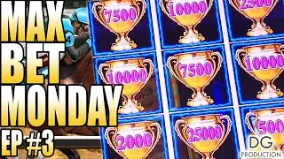 ⭐MAX BET MONDAY⭐ EP #003 OMG! BETTER THAN JACKPOT HANDPAY BEST BET LIGHTNING LINK SLOT MACHINE