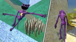 Catnap NPC Ragdolls Physics Compilation #56 | Overgrowth